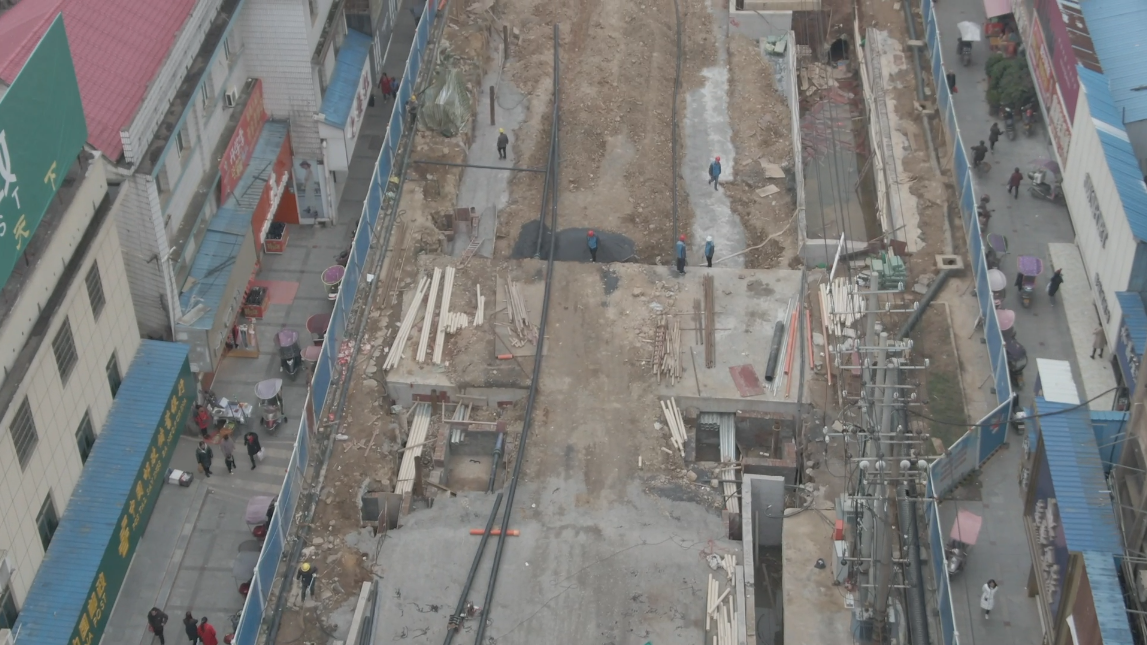 复兴街单建式平战结合人防工程：全力以赴 集中攻坚 将于12月5日实现全线通车