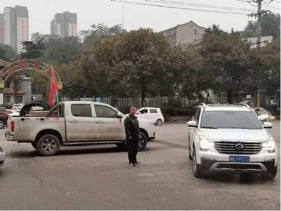 双峰运管助力人防工程建设