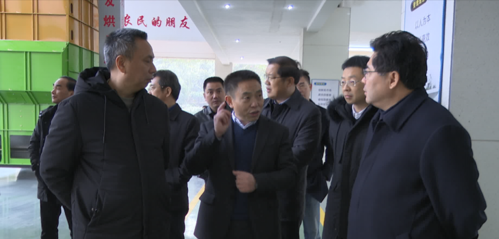 隋忠诚来双调研农机企业发展情况