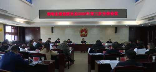 双峰县规划委员会2020年第三次全体会议召开
