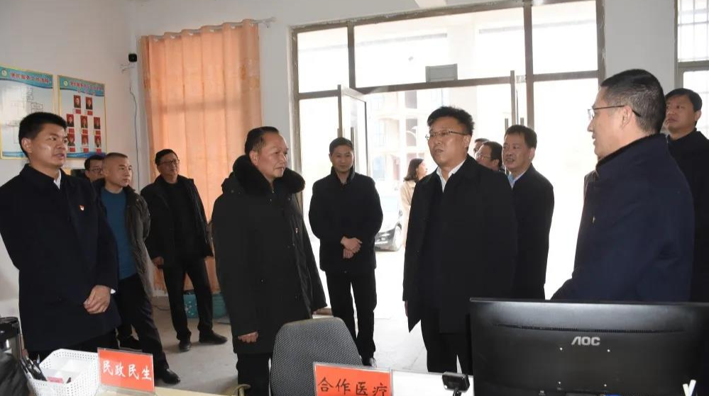 省村（社区）“两委”换届选举督导组来双督导工作