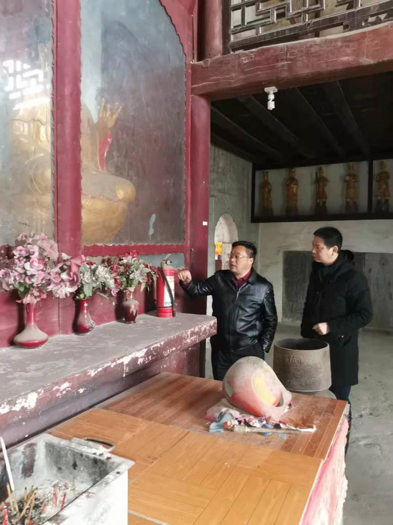 县文旅广体局：开展冬春文物火灾防控工作