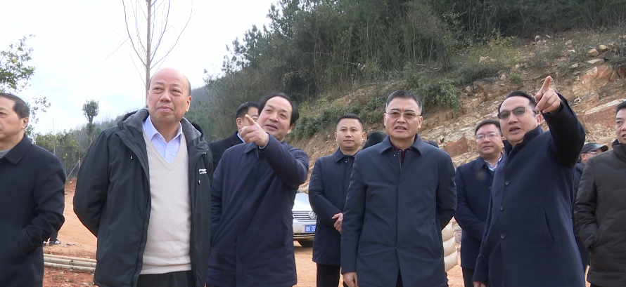 姚兵等来双调研仙神寨文化旅游项目建设情况
