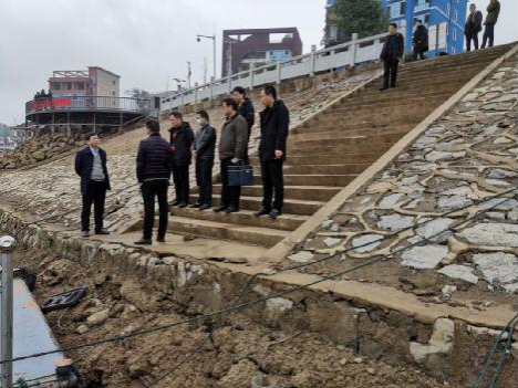 省水运事务中心来双督查水路春运安全及疫情防控工作