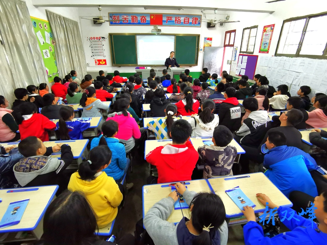【我为群众办实事】送法进校园，普法护成长