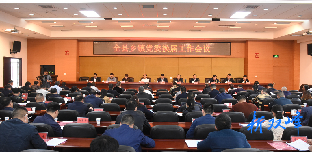 全县乡镇党委换届工作会议召开