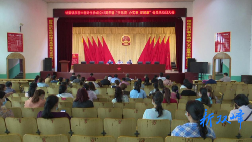 甘棠镇召开纪念中国计生协会成立41周年活动大会
