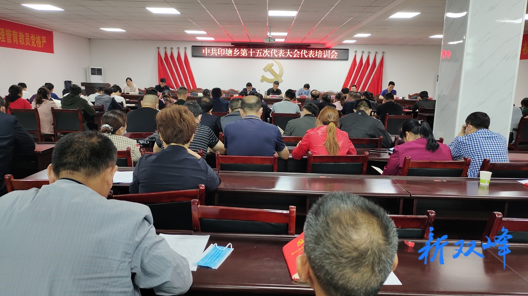 印塘乡召开第十五次代表大会代表培训会