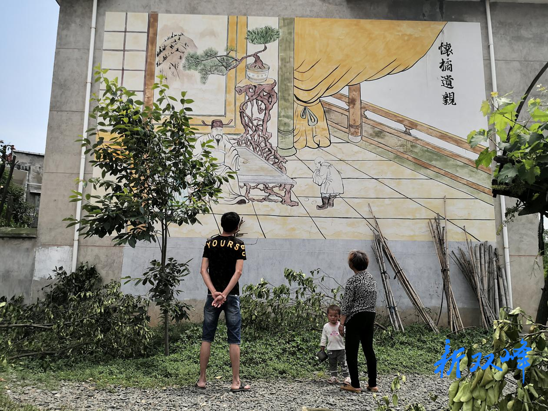 梓门桥镇黄马洲村：文化壁画美乡风