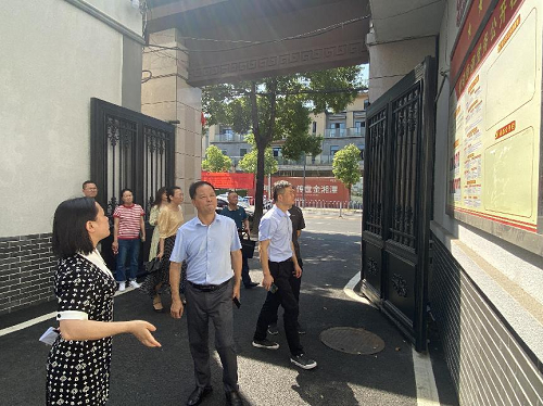 韶山市总工会来窑湾街道交流学习“小三级”工会建设工作