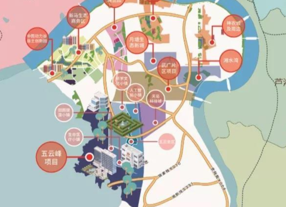 【新区规划】嘿，点我！最赞的新区招商地图（草图）在这！