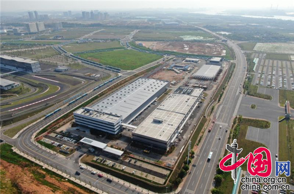 中国网|湖南株洲高新区新能源机动车检测中心提前竣工投产