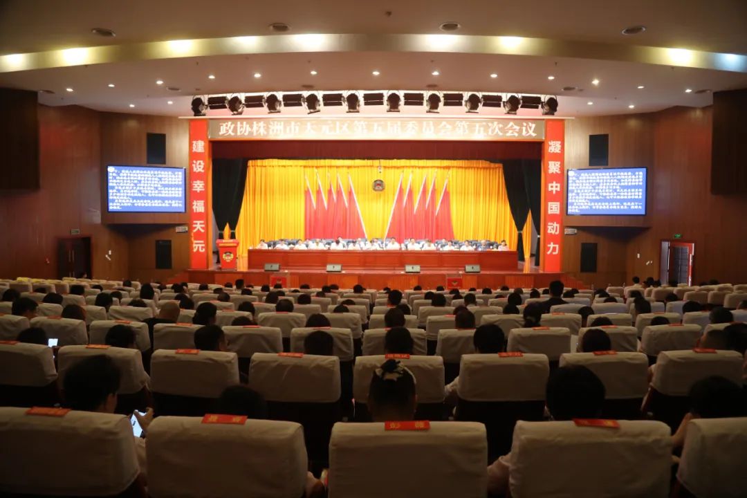 区政协五届五次会议举行大会选举