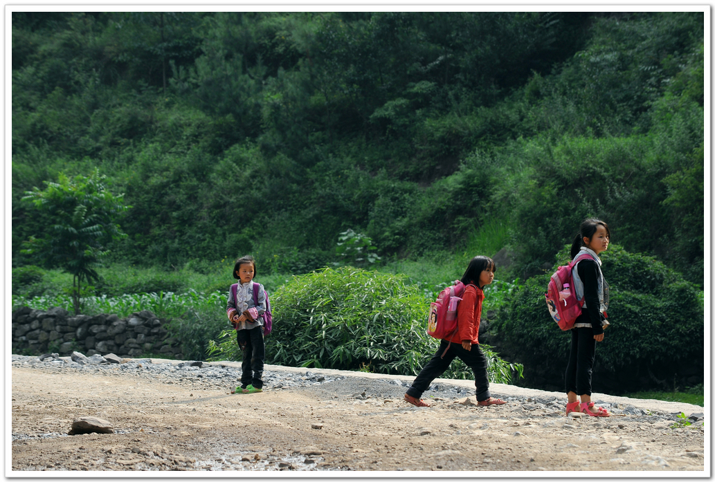 放学的路