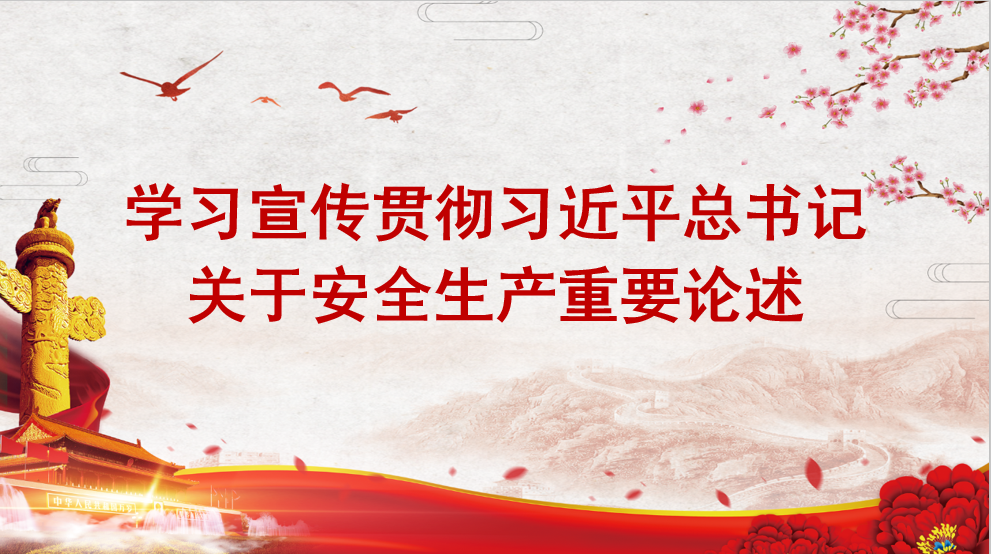 【三年行动宣贯专栏】 习近平总书记关于安全生产重要论述汇编（2019-2020年）