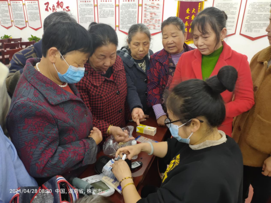 天元区栗雨社区：“高血压”健康知识讲座