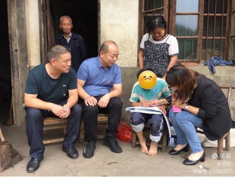 天元区砖桥中心小学党支部送教上门，情暖残疾儿童