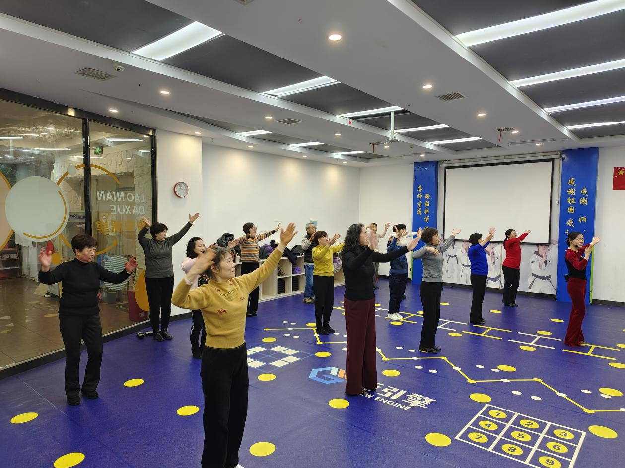 雨湖区老年大学：冬季体验班完美收官