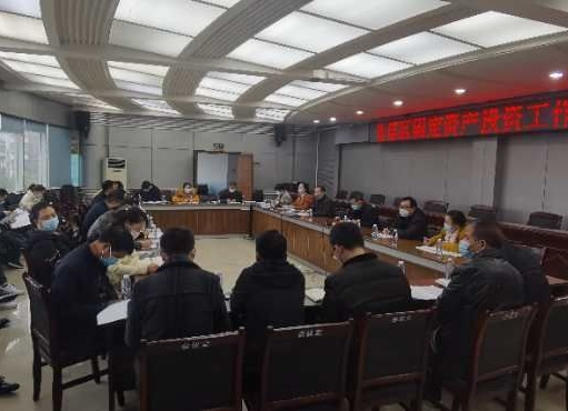 我区召开固定资产投资调度会议