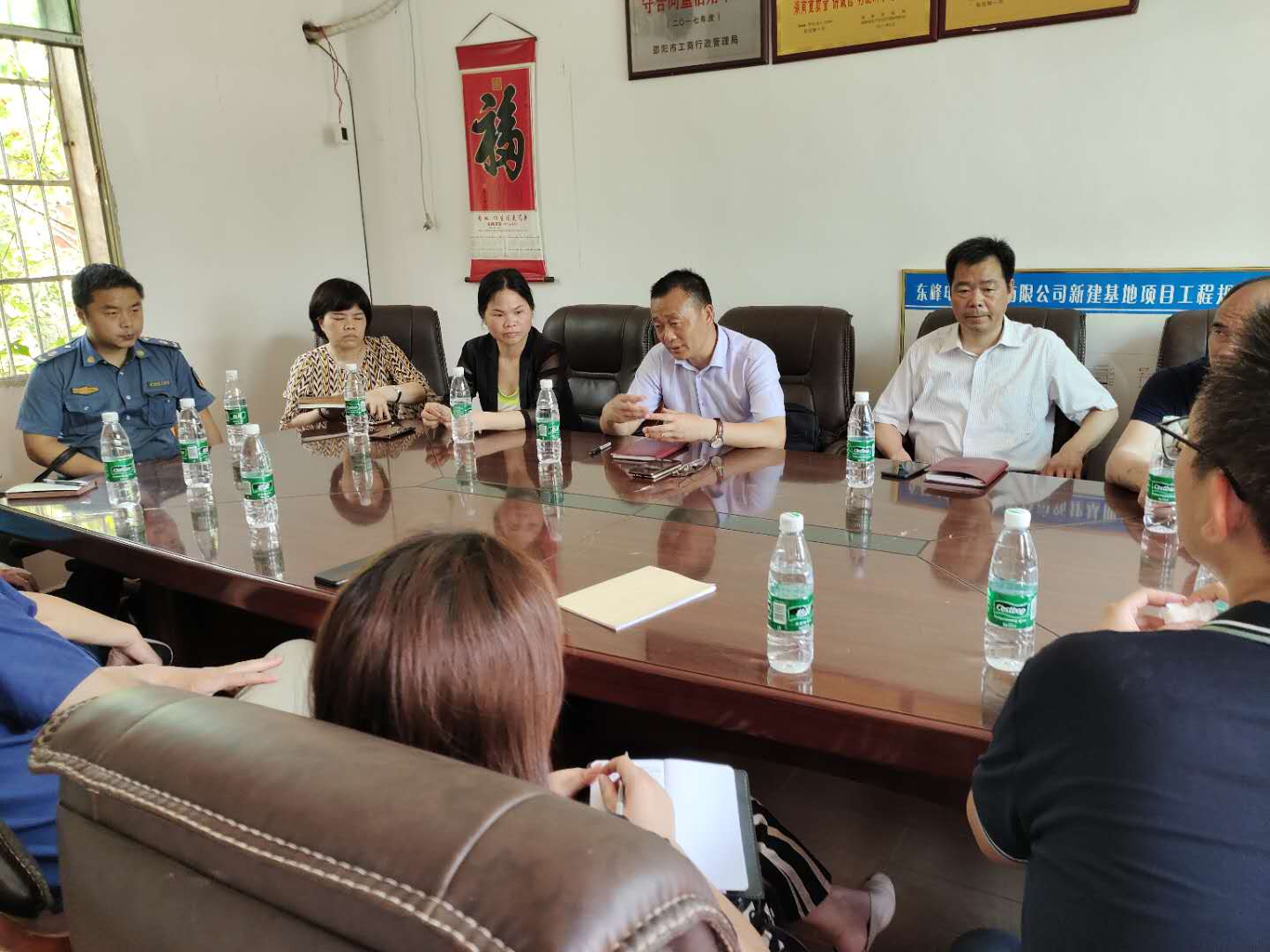 朱祥国副区长带队实地调研 破解企业取用水难题