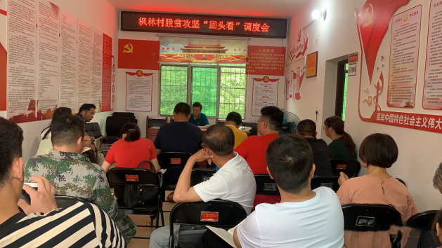 “回头看”推动枫林村脱贫攻坚质量提升