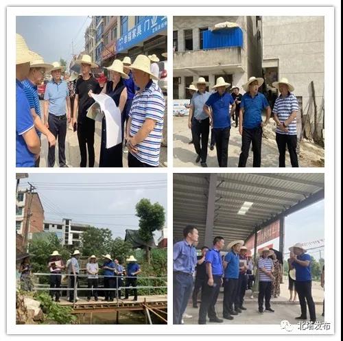 区人大现场督办陈家桥集镇建设
