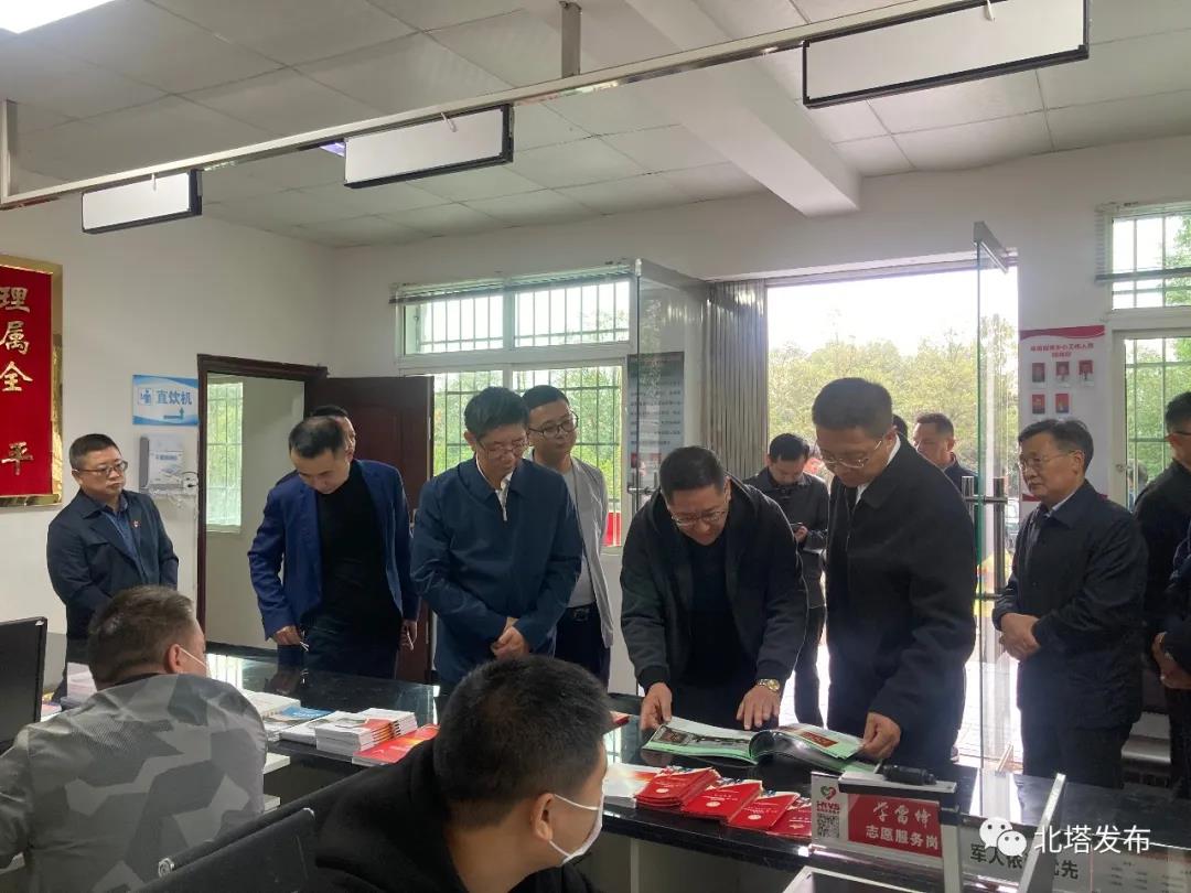 谢卫江到北塔区调研指导退役军人事务工作
