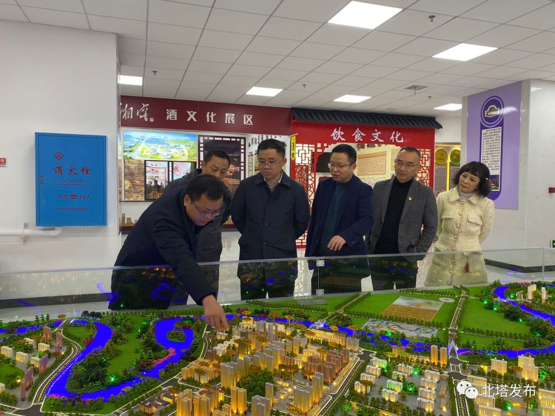 肖平到新滩镇街道调研
