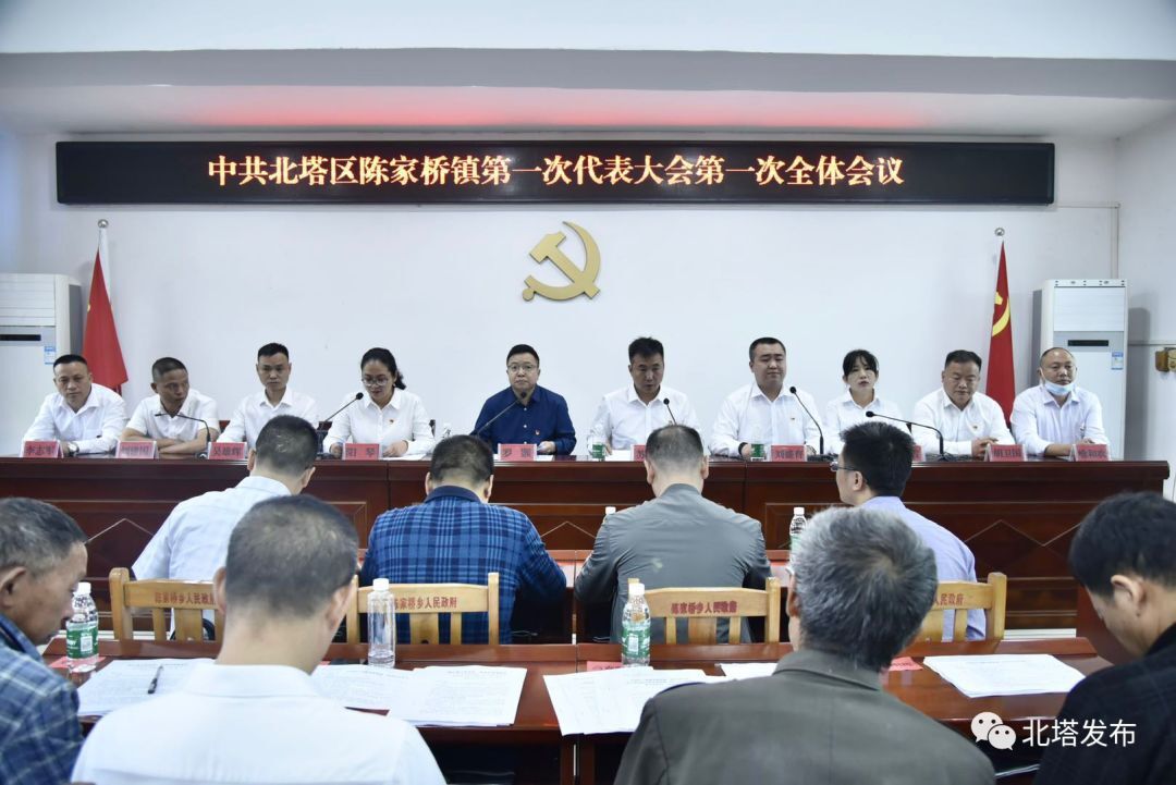 中国共产党陈家桥镇第一次代表大会胜利召开