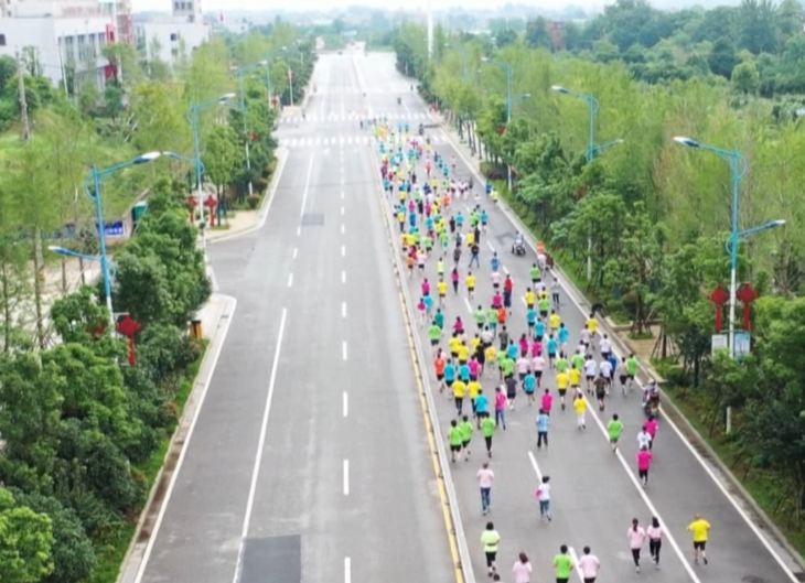 短视频|湘乡市“健康人生·绿色无毒”微马比赛
