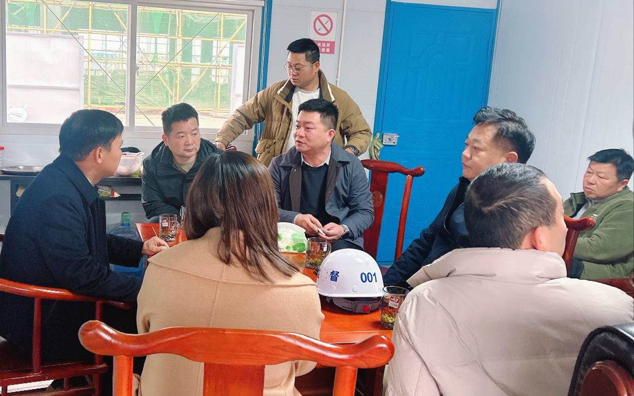 市住建局深入项目一线开展复工复产指导服务