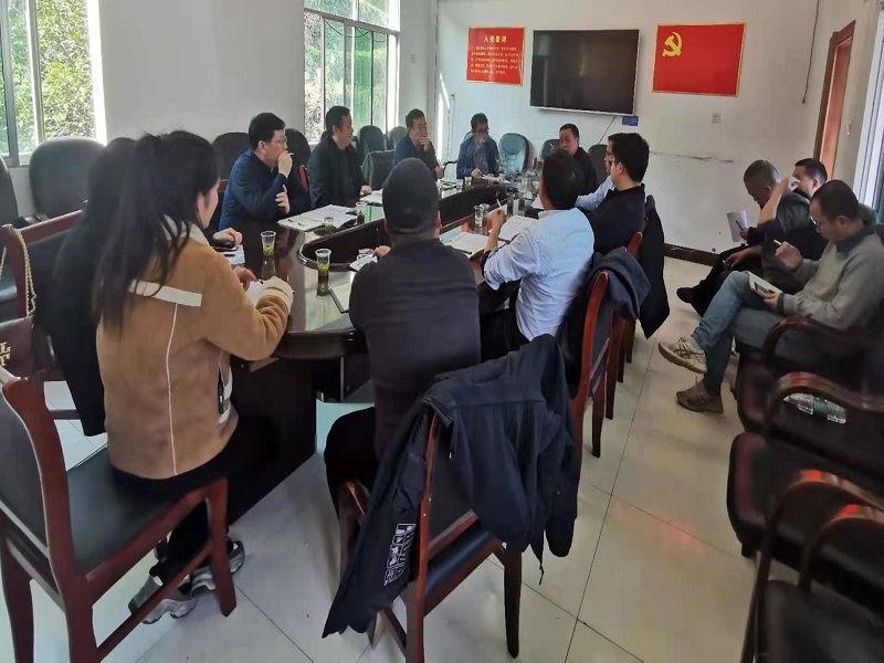 樊忠清一行深入岩头寨镇调研产业发展工作