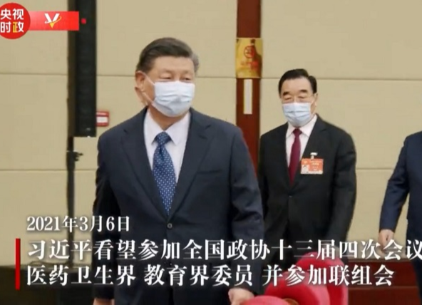 独家视频丨习近平看望全国政协委员