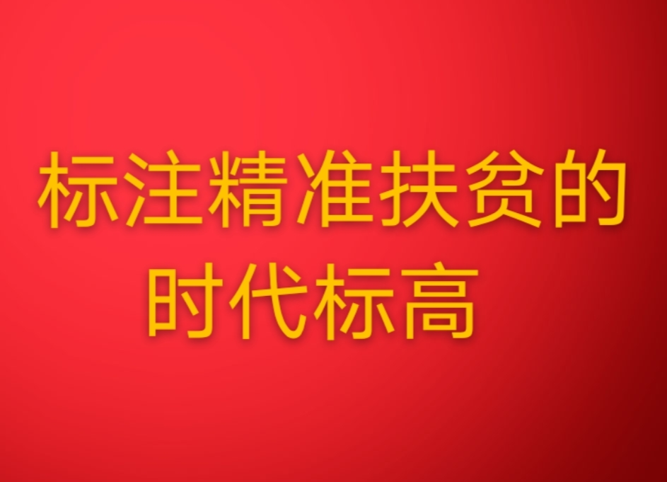 湖南日报理论版头条 | 虢正贵:标注精准扶贫的时代标高
