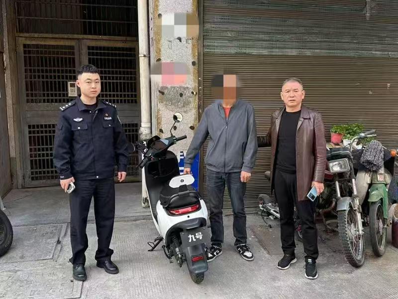 小案快破 伸手必抓！鼎城公安速破一起电动车被盗案