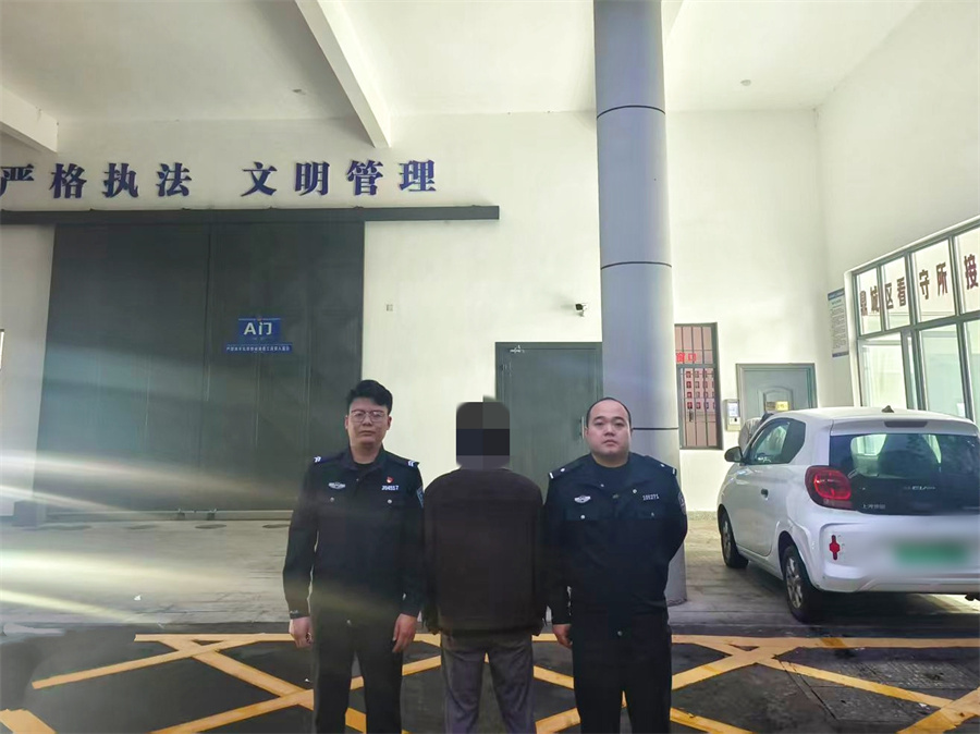 一男子盗取油茶籽被抓