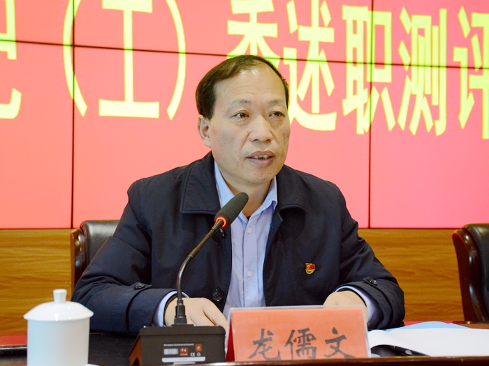 县委常委,县纪委书记,县监委主任龙儒文出席会议