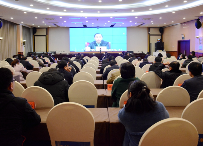龙山收看全省党史学习教育动员视频会