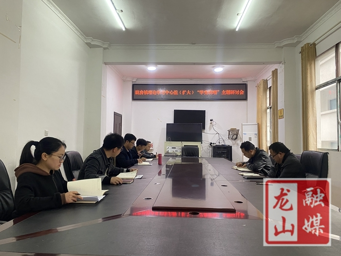 靛房镇召开理论学习中心组（扩大）“学史明理”主题研讨会
