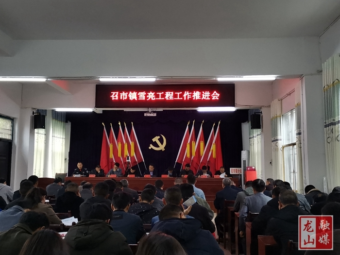 召市镇推进雪亮乡村工作