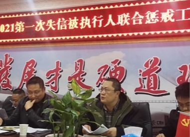龙山县人民法院：全力构建信用惩戒大格局