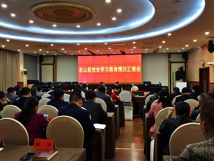 【学党史 明初心】州委党史学习教育第三巡回指导组龙山见面会召开