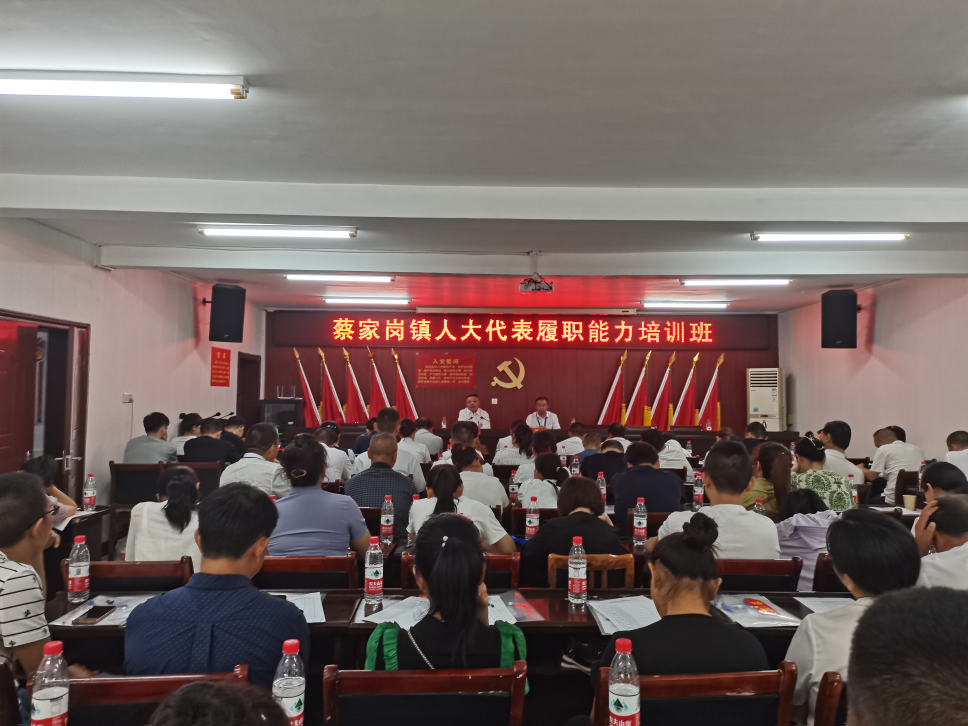 蔡家岗镇：上好代表履职课，当好群众“代言人”