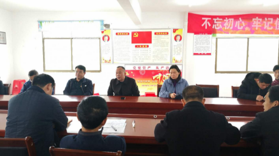 唐友国到金江镇督导脱贫攻坚工作