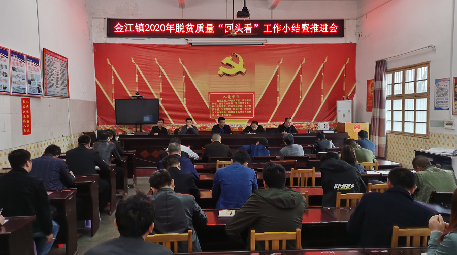 金江镇：“回头看”大排查  促脱贫质量大提升