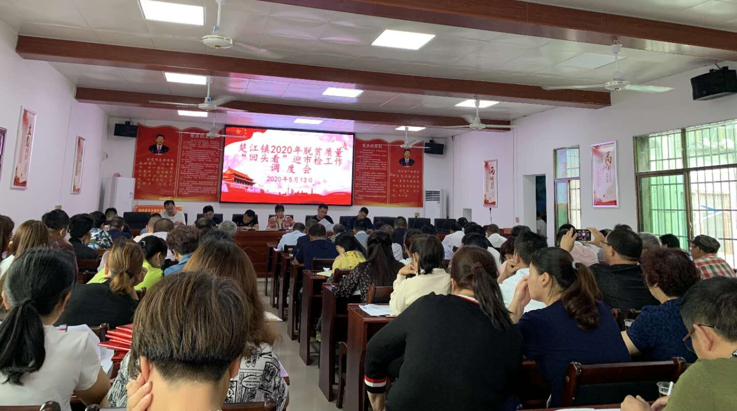 楚江镇召开脱贫攻坚质量“回头看”迎市检调度会