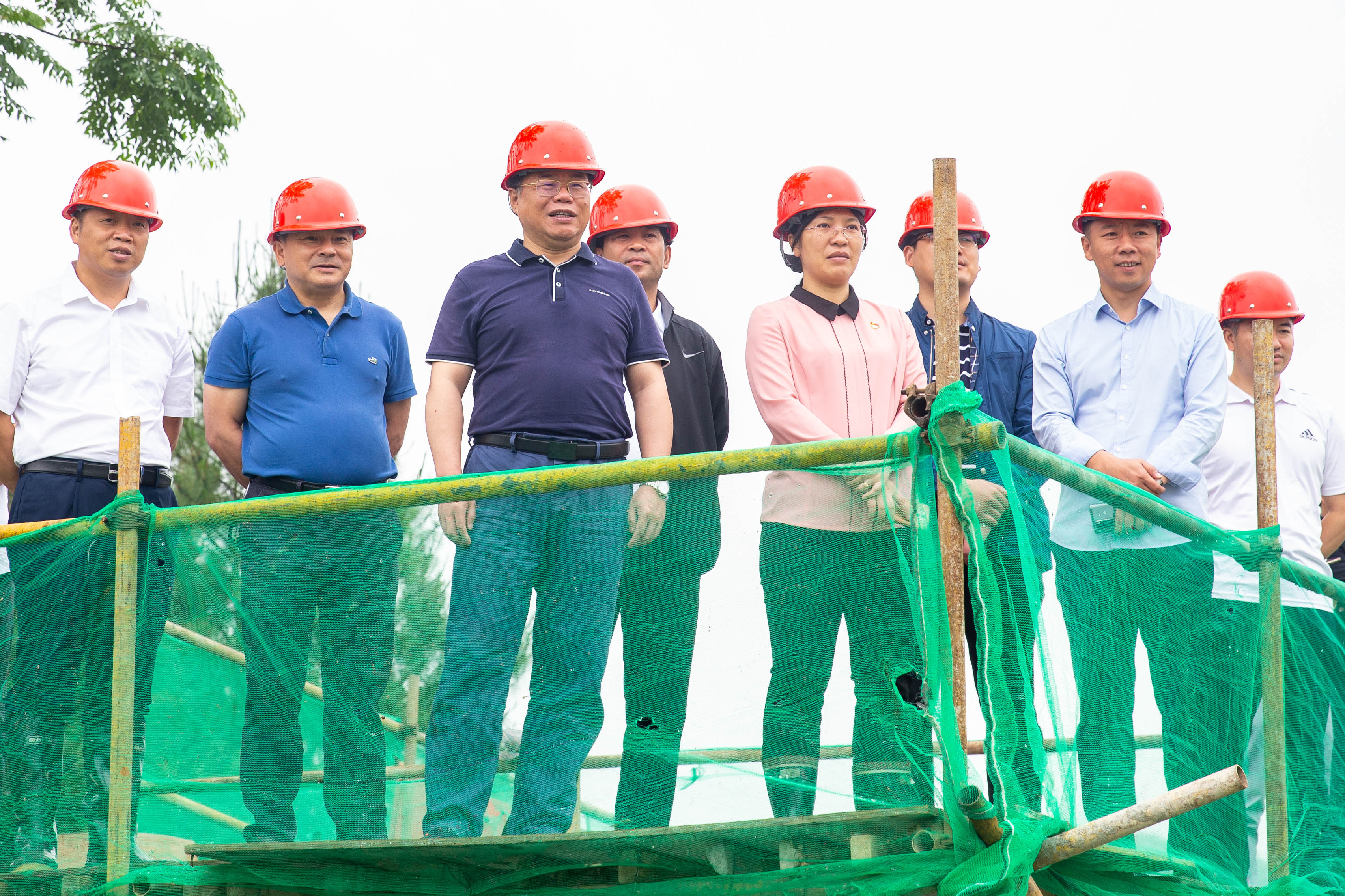 陶家河治理工程（临武段）新开河道竣工通水
