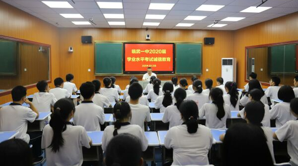 我县错峰分批开展2020届考生高考、学考诚信教育