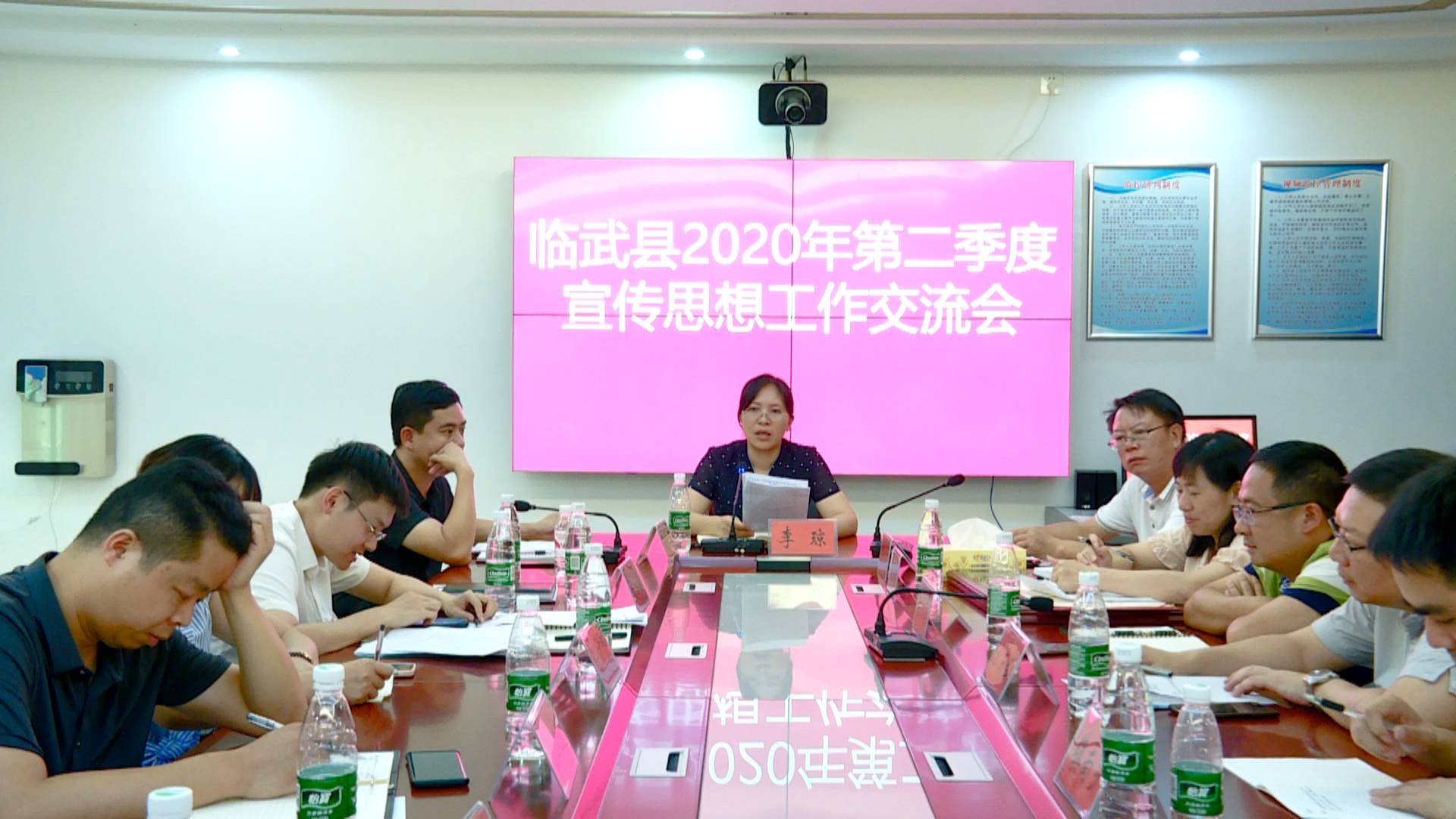 我县部署第三季度宣传思想文化工作