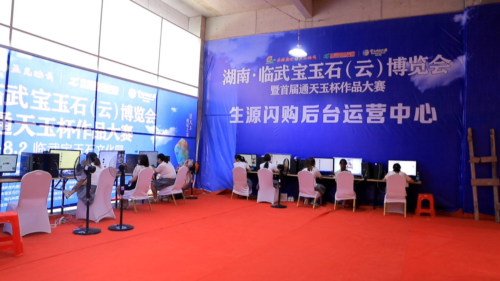 宝玉石（云）博览会直播带货来助力